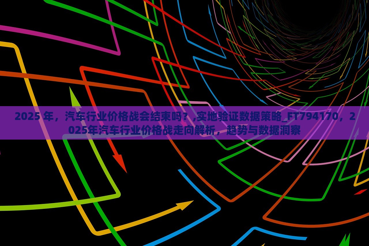 2025 年，汽车行业价格战会结束吗？,实地验证数据策略_FT794170，2025年汽车行业价格战走向解析，趋势与数据洞察