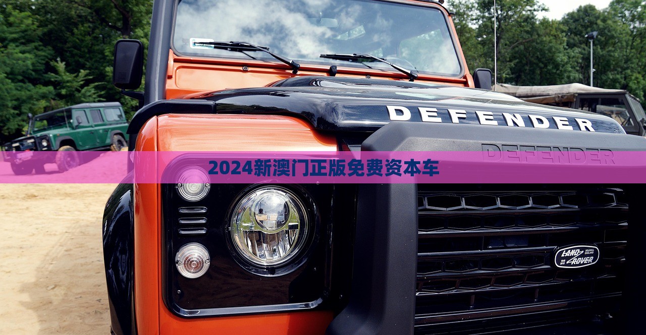 2024新澳门正版免费资本车，澳门正版免费资本车揭秘，未来趋势与机遇展望