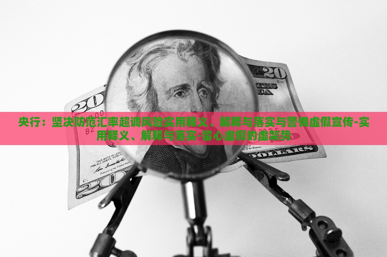 央行：堅(jiān)決防范匯率超調(diào)風(fēng)險(xiǎn)實(shí)用釋義、解釋與落實(shí)與警惕虛假宣傳-實(shí)用釋義、解釋與落實(shí)-留心虛假的虛架勢(shì)