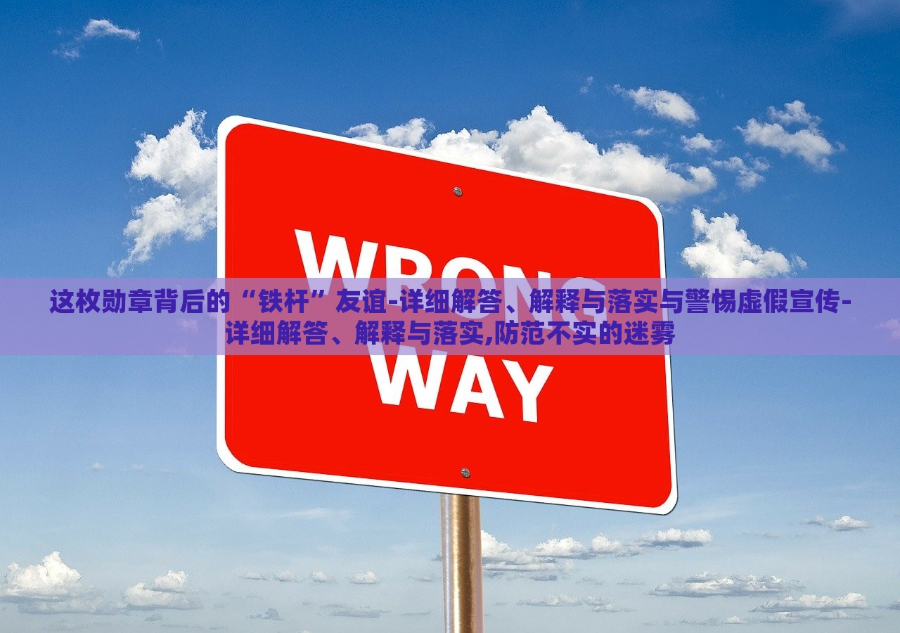 這枚勛章背后的“鐵桿”友誼-詳細(xì)解答、解釋與落實(shí)與警惕虛假宣傳-詳細(xì)解答、解釋與落實(shí),防范不實(shí)的迷霧